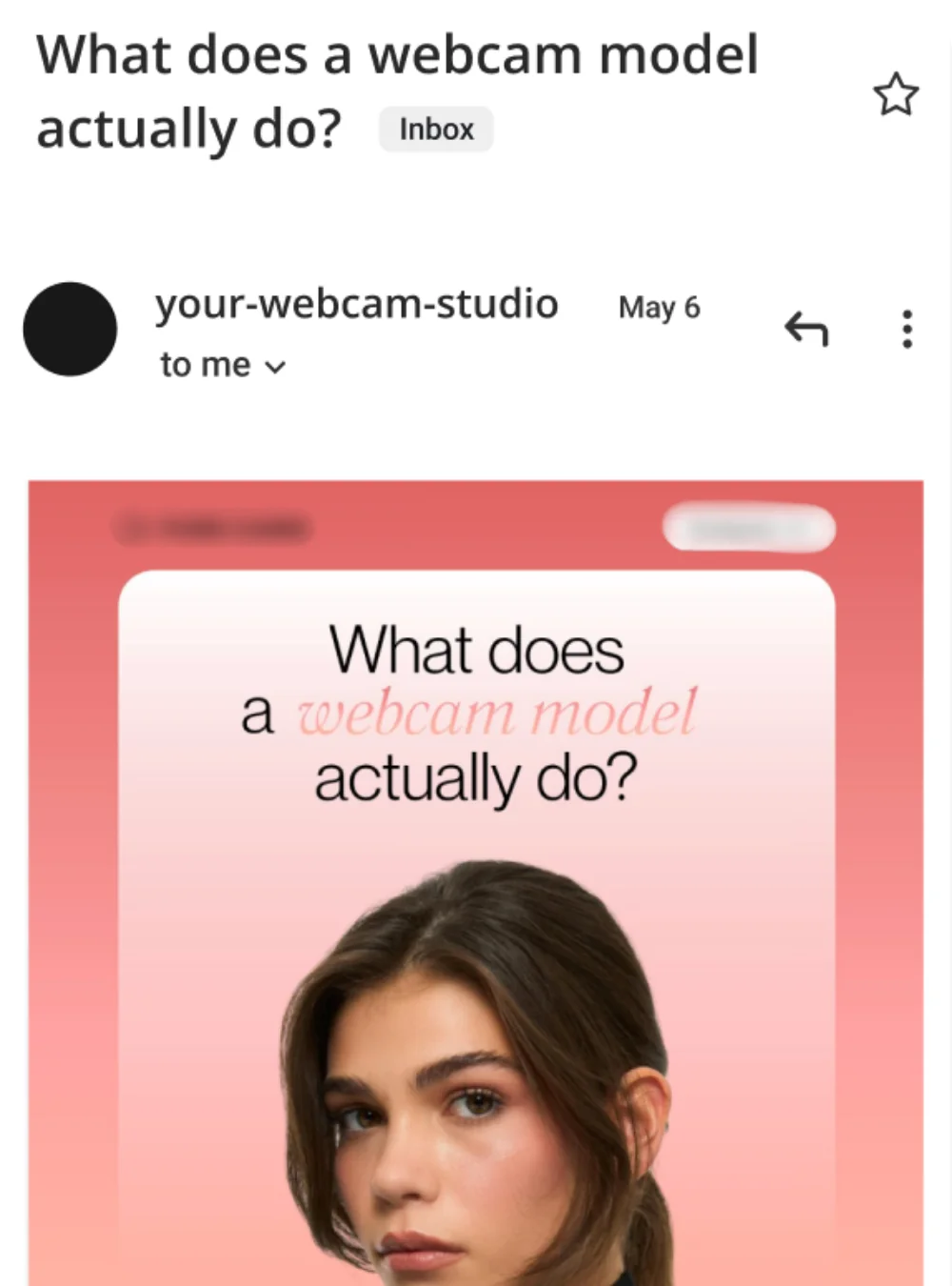 Email campaigns in Gmail inbox
